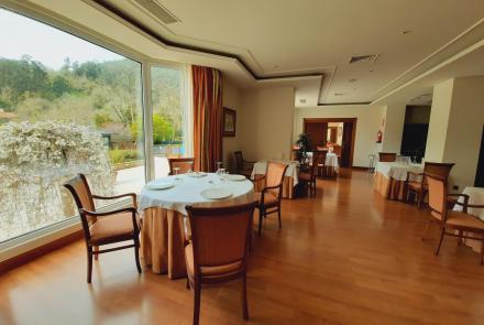 Restaurante El jardín del Balneario de Puente Viesgo